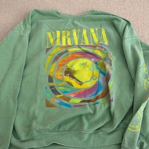 Urban outfitters nirvana hoodie size L/XL